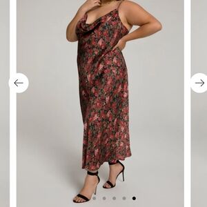 Good American MOODY Slip Dress